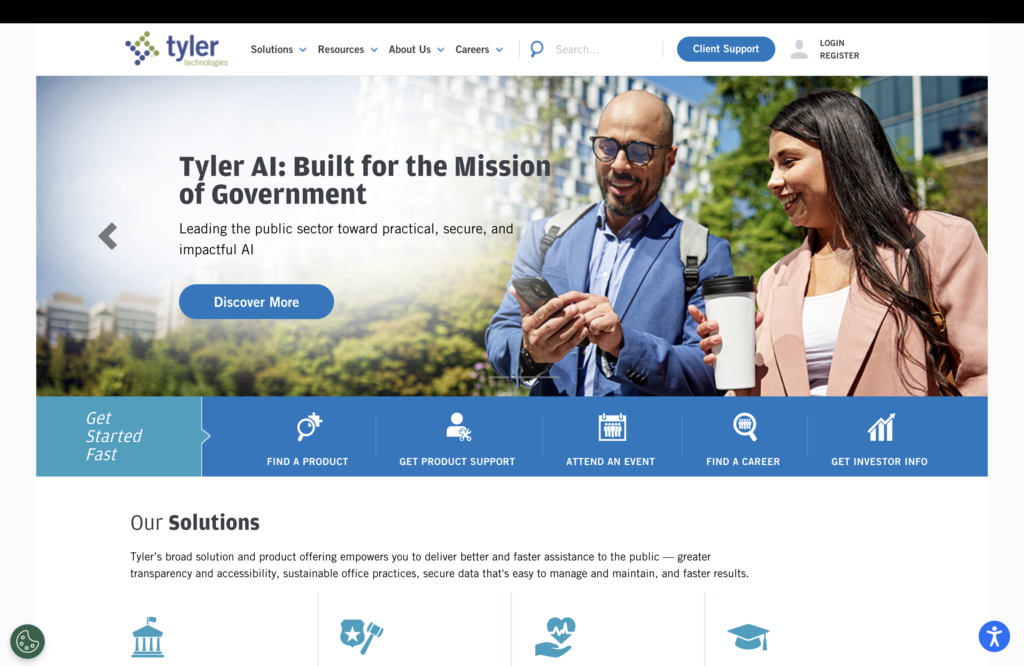 Opengov alternative Tyler technologies