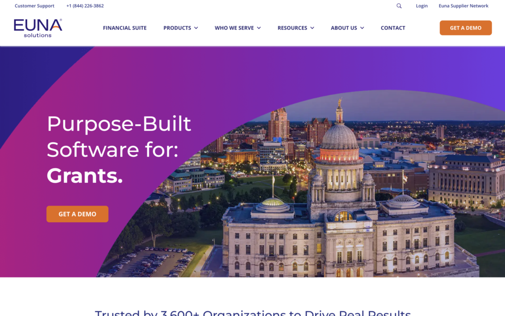 Euna solution Opengov alternative